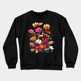 Floral design Crewneck Sweatshirt